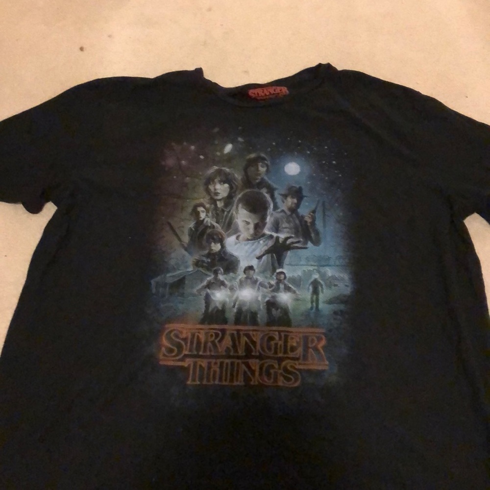stranger things t shirt